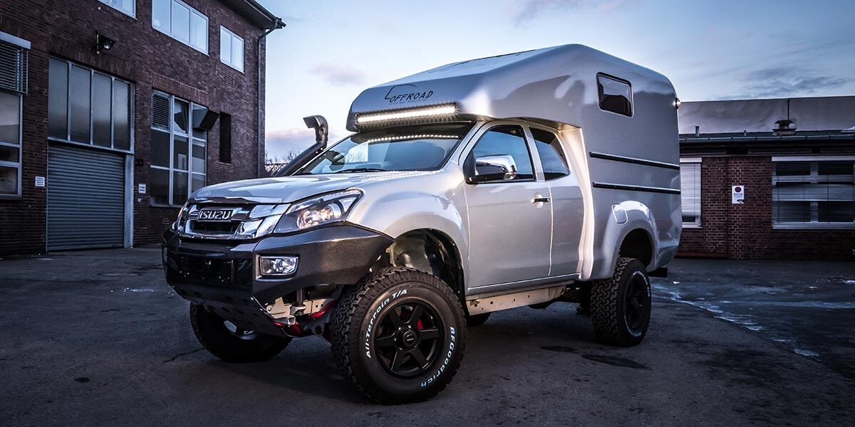 ISUZU D-Max mit integrierter Wohnkabine