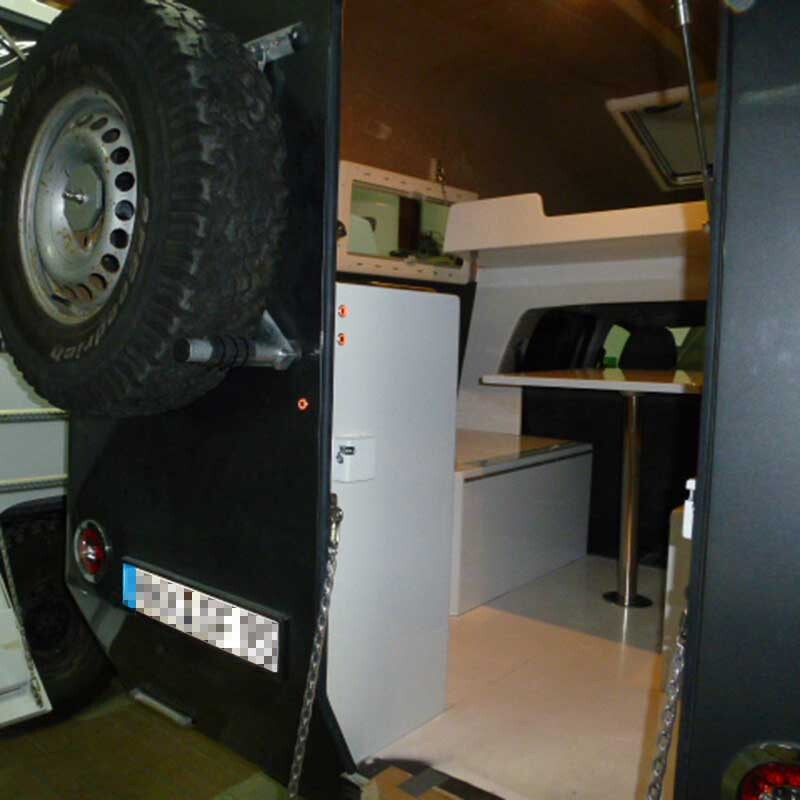 VW Amarok mit integrierter Wohnkabine