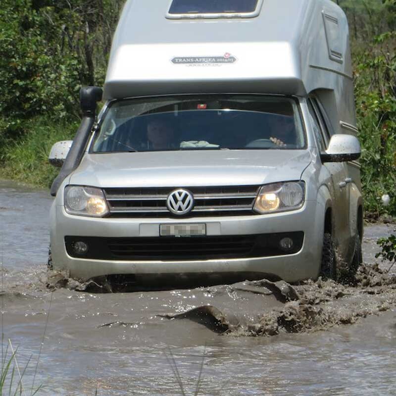 VW Amarok mit integrierter Wohnkabine