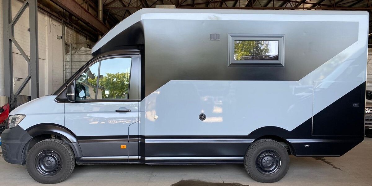 VW Crafter mit integrierter Wohnkabine